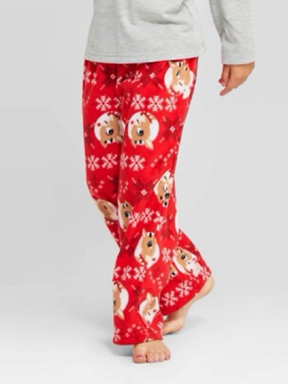 Rudolph the Red Nosed Reindeer Fleece PJ Pants Sz XXL